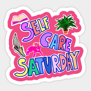 Self-Care Saturday Sticker